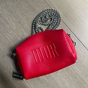 Dior Crossbody Bag with Silver Hardware